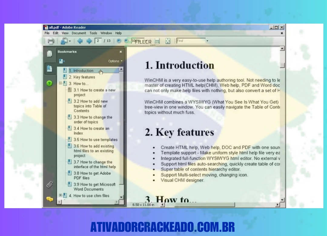 Como Instalar o Softany WinCHM Pro em Português Licença Vitalícia