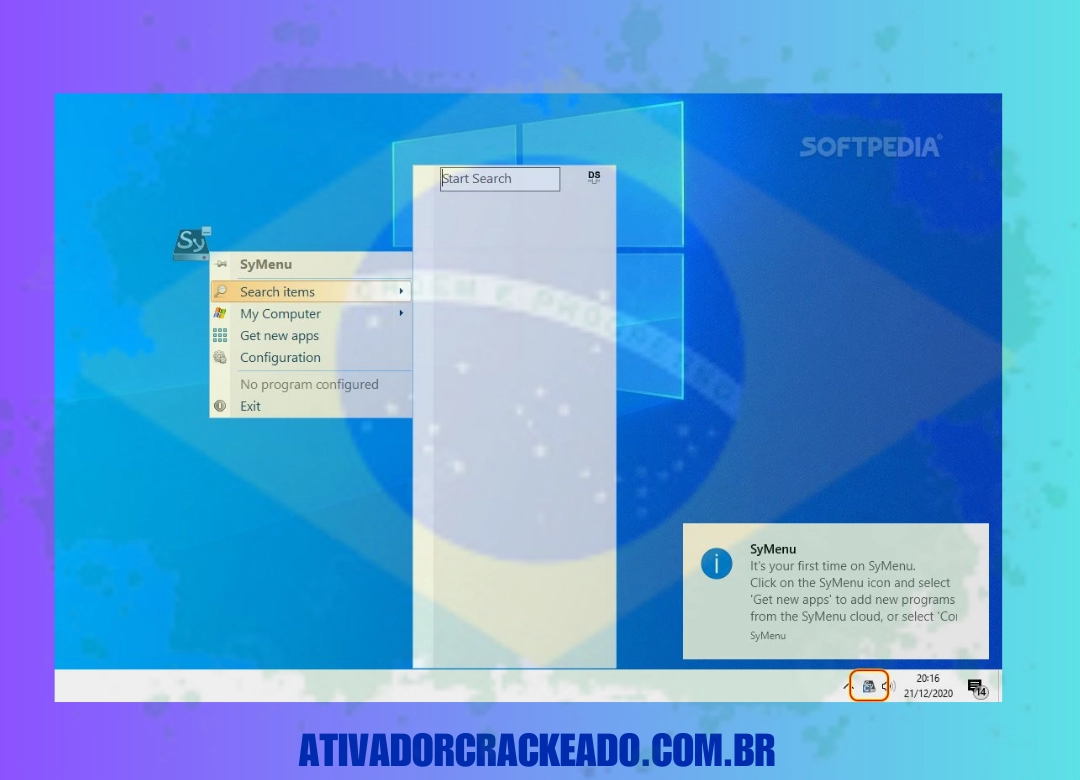 Como Instalar o SyMenu Português