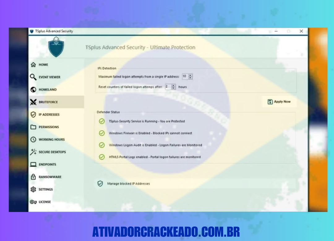 Como Instalar o TSplus Advanced Security Ultimate em Português Licença Vitalícia