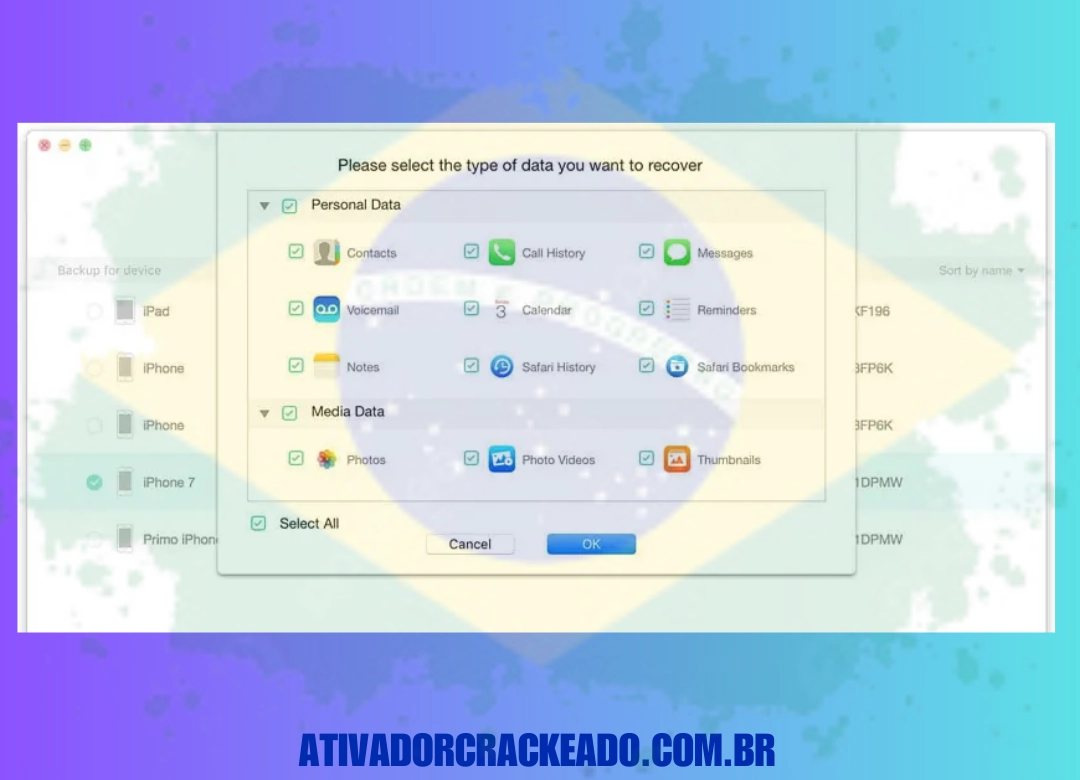 Como Instalar o iMobie PhoneRescue for iOS em Português