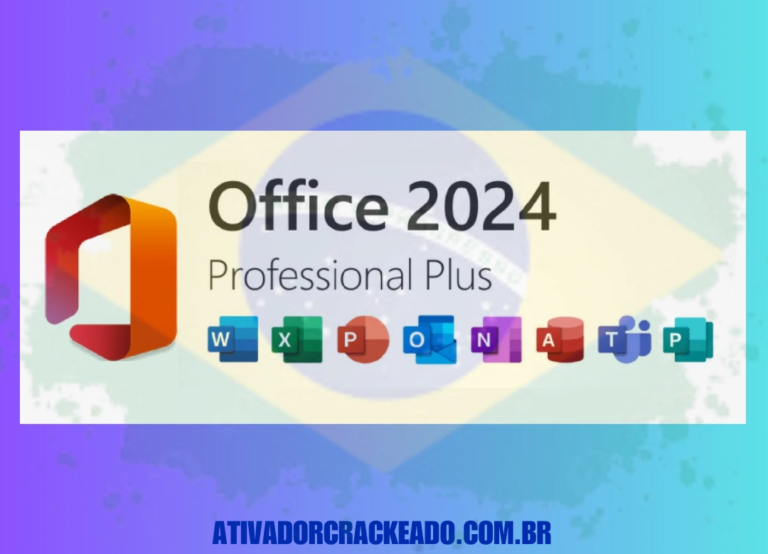 Microsoft Office Professional Plus Português Não Requer Ativação - Licença Vitalícia (x86-x64)