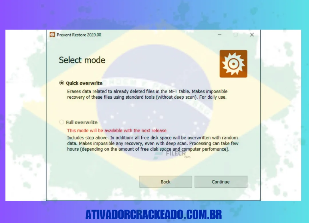 Prevent Restore Professional Português Não Requer Ativação - Download Completo (x86-x64) + Licença Vitalícia