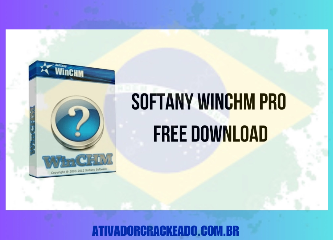 Softany WinCHM Pro Português Não Requer Ativação - Licença Vitalícia (x86-x64)