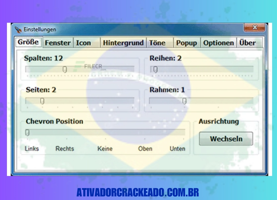 Vantagens Não Requer Ativação