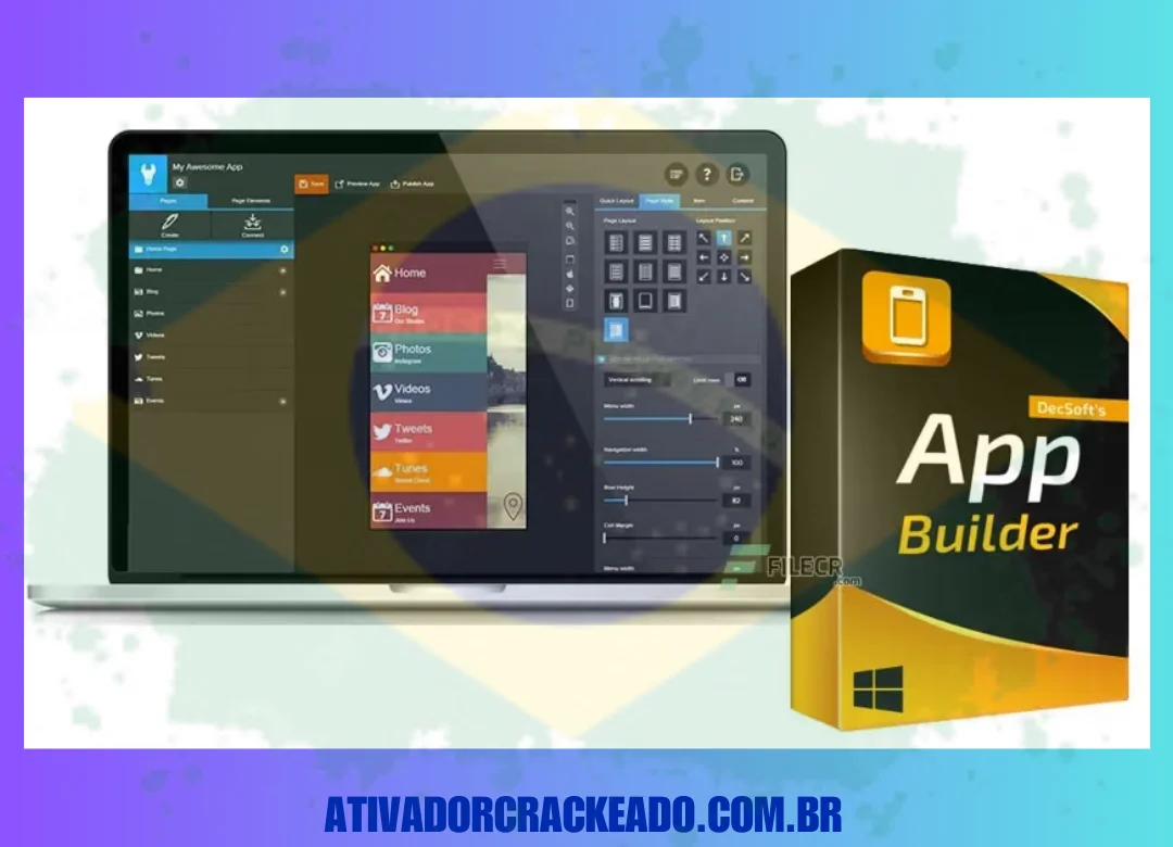 Vantagens do App Builder Não Requer Ativação