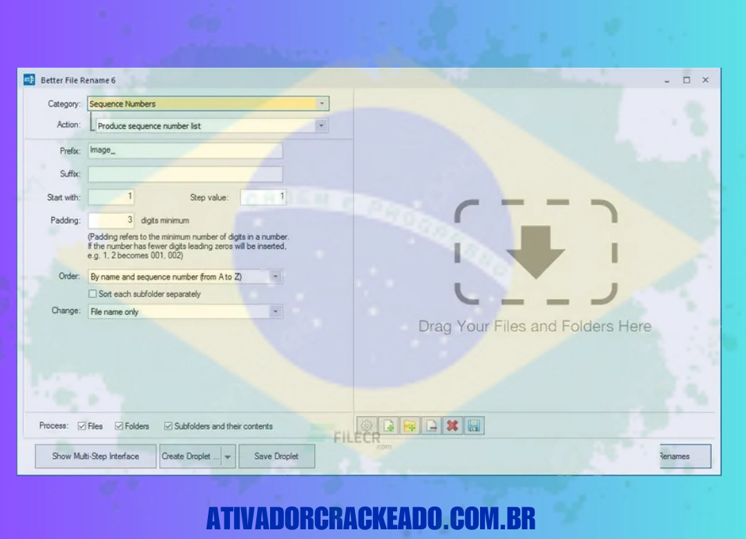 Vantagens do Better File Rename Não Requer Ativação