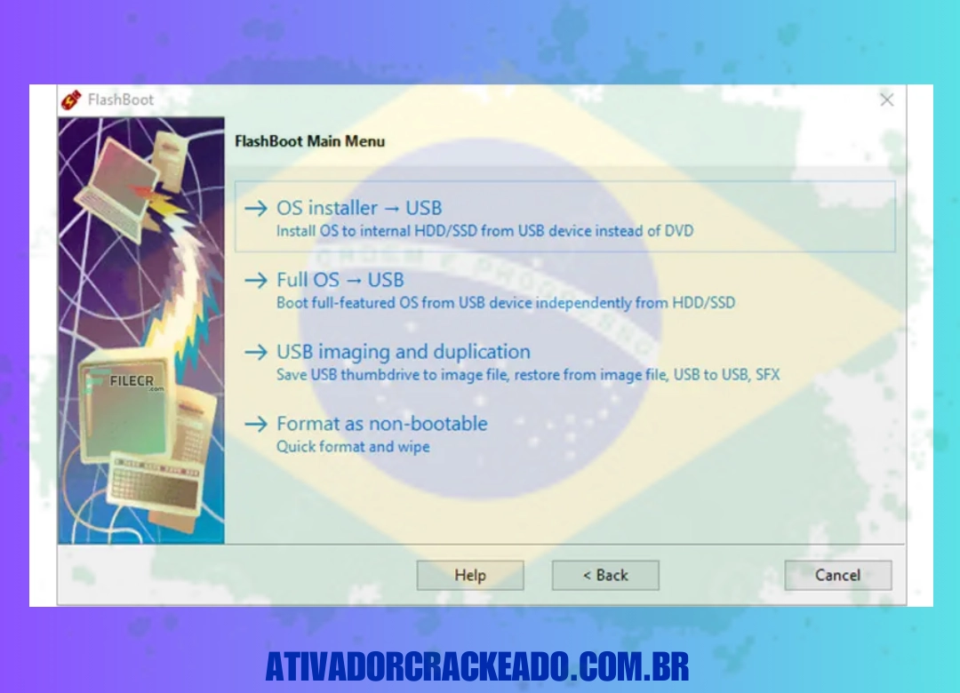 Vantagens do FlashBoot Não Requer Ativação