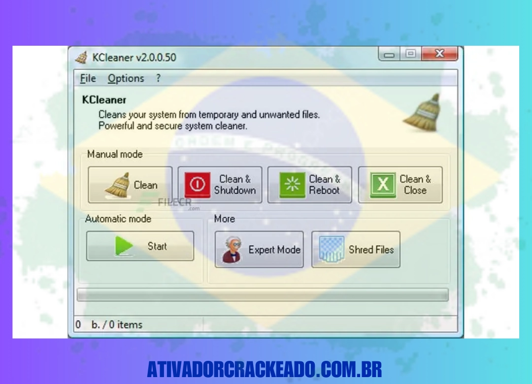 Vantagens do KCleaner Professional Não Requer Ativação