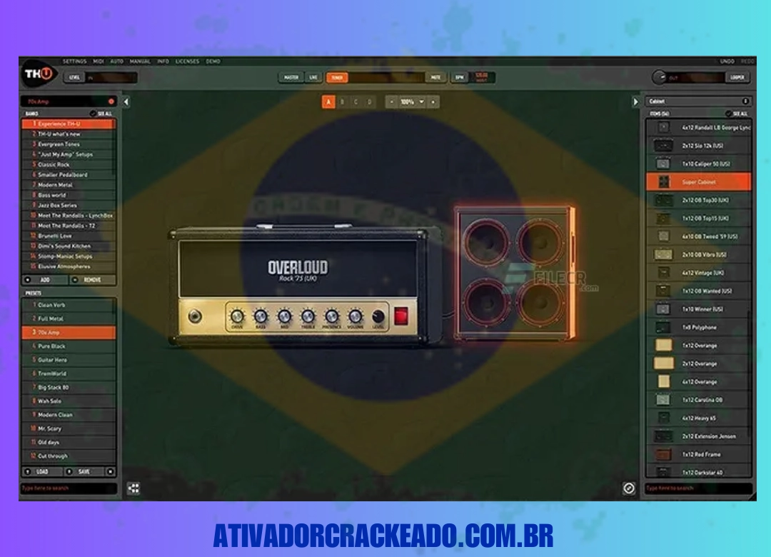 Vantagens do Overloud TH-U Premium Não Requer Ativação