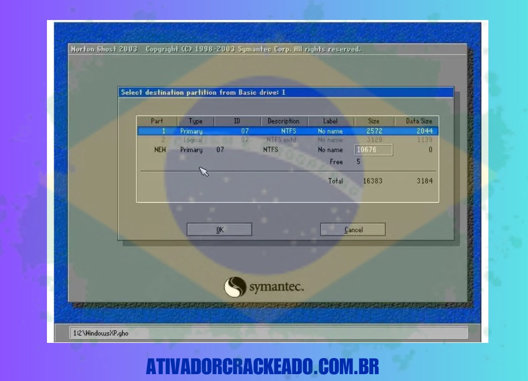 Vantagens do Symantec Ghost Não Requer Ativação