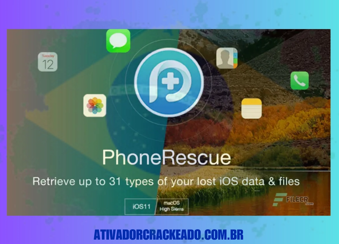 Vantagens do iMobie PhoneRescue for iOS Não Requer Ativação