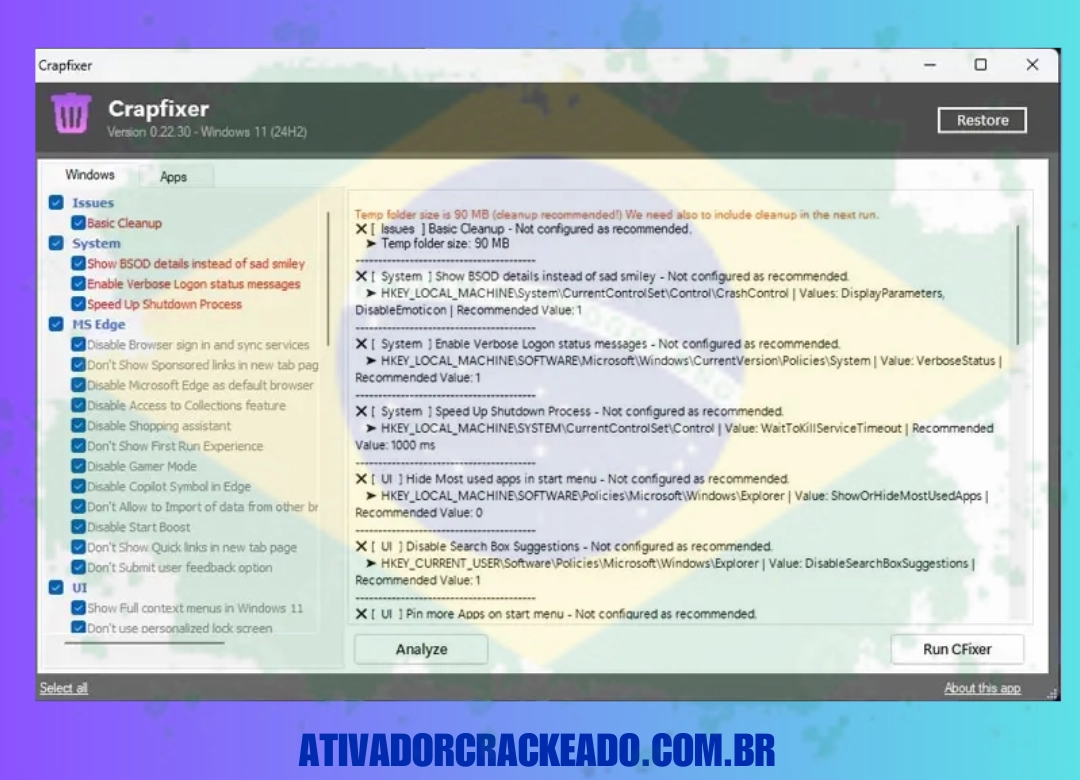 Vantagens e Desvantagens Não Requer Ativação