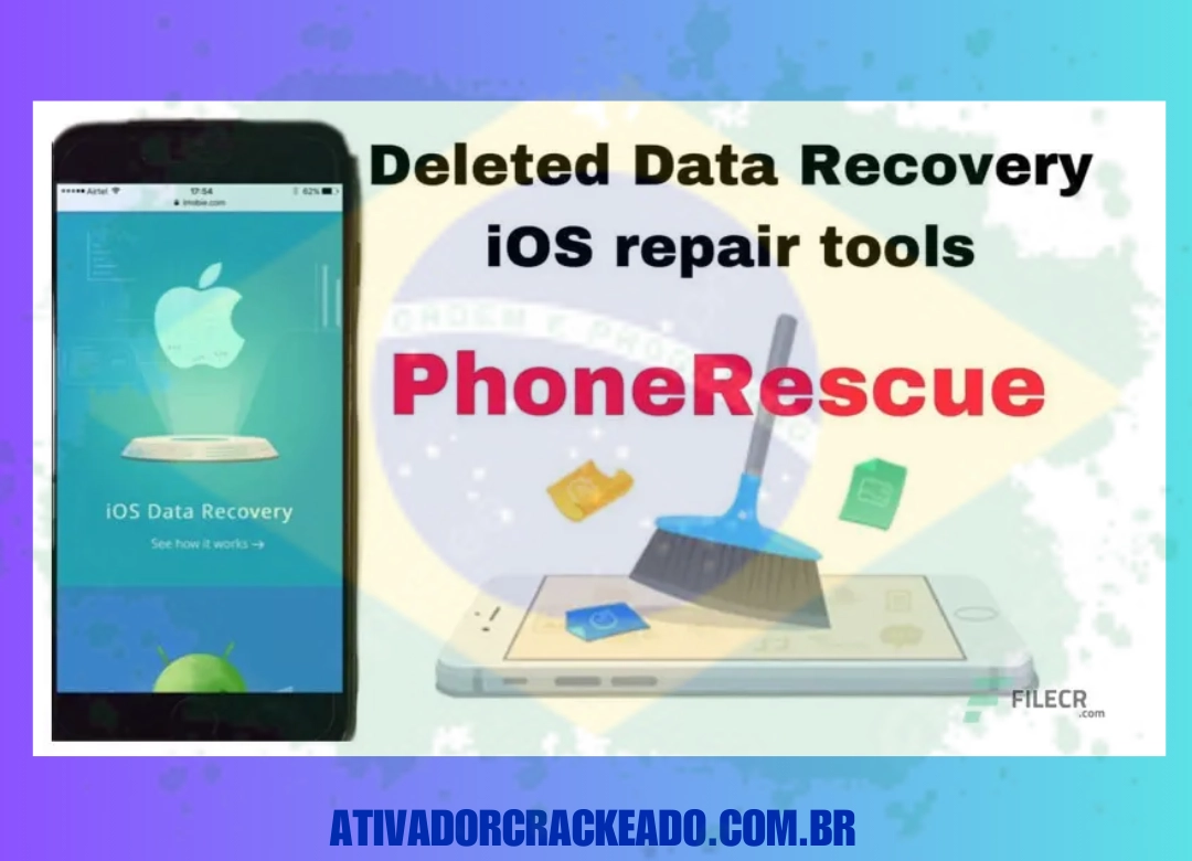 iMobie PhoneRescue for iOS Português Não Requer Ativação - Licença Vitalícia (x86-x64)
