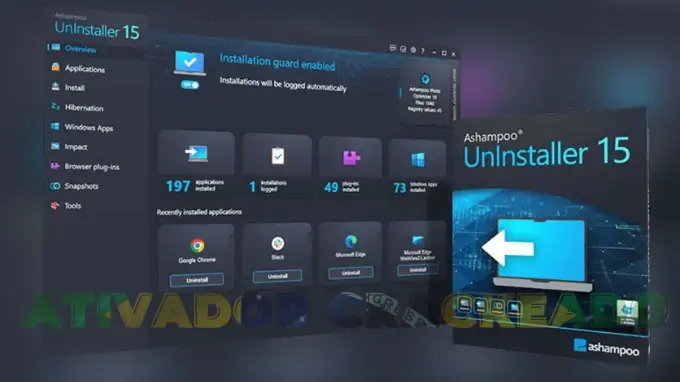 Ashampoo UnInstaller Download Crackeado + Chave de Licença | Ativador Crackeado