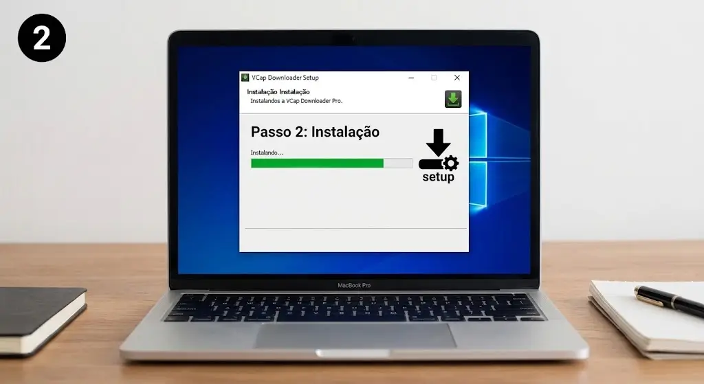 Execute o instalador e siga as instruções
