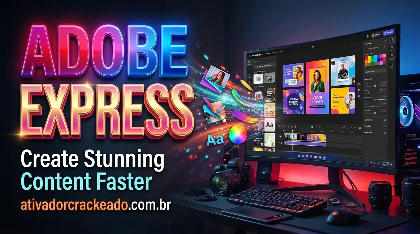 Adobe Express Graphic Design 8.27.0 Download Português PT-BR Gratis Download - AtivadorCrackeado Adobe Express Baixar Graitis