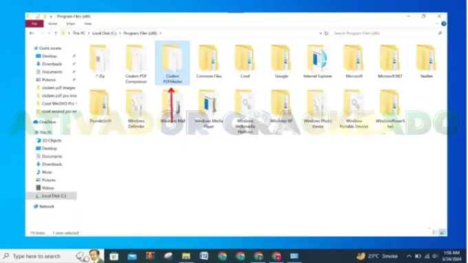 Em seguida, abra a pasta Cisdem PDFMaster.