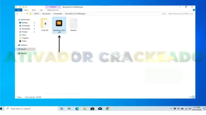 Execute o arquivo setup.exe, que está disponível na pasta principal.