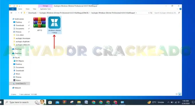 Ok, vamos instalar o programa. Vamos começar. Após o download, extraia os arquivos usando
